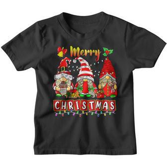 Merry Christmas Gnome Funny Family Xmas Kid Boys Girls V2 Youth T-shirt - Thegiftio UK