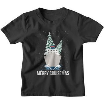 Merry Cruisemas Christmas Cruise Caribbean Bahamas Youth T-shirt - Monsterry