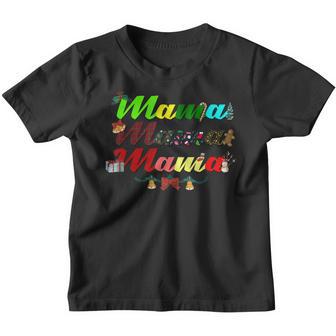 Merry Mama Best Christmas Mama Claus Youth T-shirt - Thegiftio UK