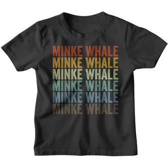 Minke Whale Retro Youth T-shirt - Thegiftio UK