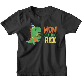Mom Dinosaur Family Matching Dinosaur Birthday Boy Party Son Youth T-shirt - Thegiftio UK
