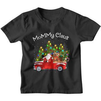 Mommy Claus Car Santa Reindeer Christmas Tree Great Gift Youth T-shirt - Monsterry DE