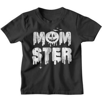 Momster Monster Mom Halloween Funny For Moms Women Youth T-shirt - Thegiftio UK