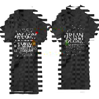 Most Likely To Watch All The Football Games Christmas Xmas V13 Youth T-shirt - Thegiftio