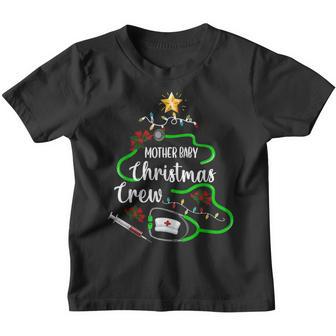 Mother Baby Nurse Christmas Crew Nurse Squad Xmas Holiday Youth T-shirt - Thegiftio UK