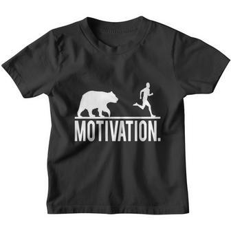 Motivation - Bear Chasing Jogger T-Shirts Youth T-shirt - Thegiftio UK