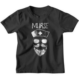 Murse Nurse Man Funny Design Gift For Male Nurse Youth T-shirt - Thegiftio UK