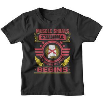 Muscle Shoals V2 Youth T-shirt - Thegiftio UK