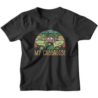 My Cabbages Cabbage Merchant Vintage Retro Funny Cabbage Man Last Airbender Youth T-shirt - Thegiftio UK