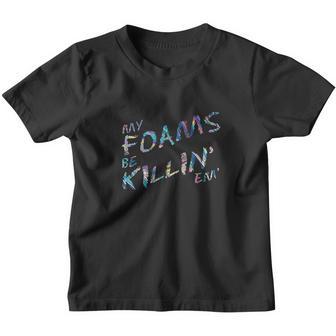 My Foams Be Killin Em Hologram Sneaker Foamposite Youth T-shirt - Thegiftio UK
