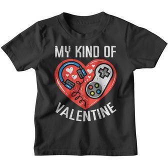 My Kind Valentine Gamer Valentines Day Gaming Men Boys Kids Youth T-shirt - Thegiftio UK