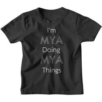 Mya Name Personalized Women Cute Pink Girl Gift Things Youth T-shirt - Thegiftio UK