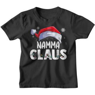 Namma Claus Xmas Family Matching Grandma Christmas Youth T-shirt - Thegiftio UK