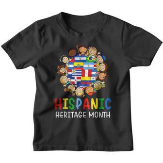 National Hispanic Heritage Month Celebration Boys Girls Kids Youth T-shirt - Thegiftio UK