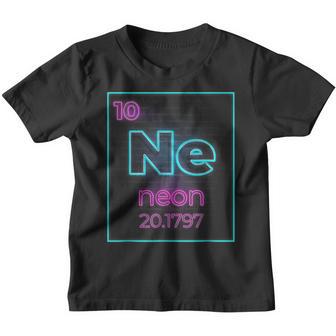 Neon Element Of The Chemistry Periodic Table For Scientists V2 Youth T-shirt - Thegiftio UK