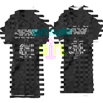 Neon Glow Party Birthday Girl Favor For Glow Party Youth T-shirt | Mazezy