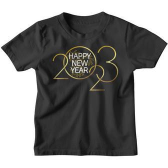 New Years Eve Party Supplies 2023 Happy New Year Family Kids Youth T-shirt - Thegiftio UK
