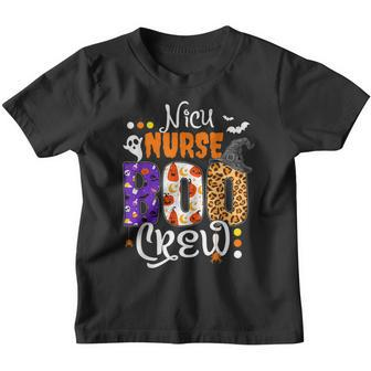 Nicu Nurse Boo Crew Funny Halloween Nicu Nurse Party Costume Youth T-shirt - Thegiftio UK