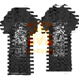 Nicu Nurse Halloween I Care For The Cutest Pumpkins In Patch V3 Youth T-shirt - Thegiftio