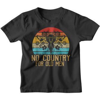 No Country For Old Men Uterus Feminist Women Rights Youth T-shirt - Thegiftio UK