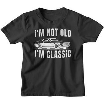 Not Old But Classic | Fun Design Old Car Mens Graphic Youth T-shirt - Thegiftio UK