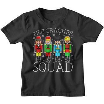 Nutcracker Squad Ballet Matching Family Christmas Women Girl Youth T-shirt - Thegiftio UK