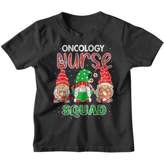 Oncology Nurse Squad Christmas Gnomes Rn Matching Youth T-shirt - Thegiftio UK