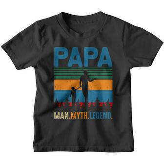 Papa Man Myth Legend V2 Youth T-shirt - Monsterry