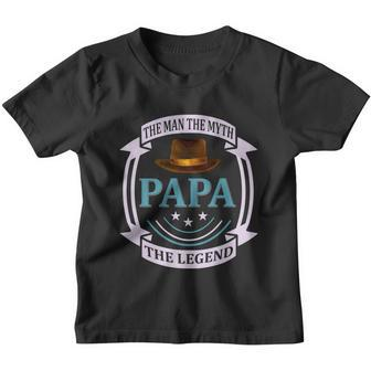 Papa The Man The Myth The Legend Youth T-shirt - Monsterry CA
