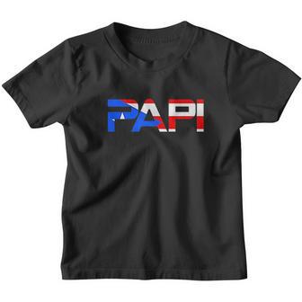 Papi Puerto Rico Flag Youth T-shirt - Thegiftio UK