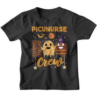 Picu Nurse Boo Crew Scary Nurse Halloween Costume For Women Youth T-shirt - Thegiftio UK