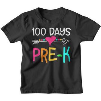Pre-K Squad Teacher Student Team 100Th Day Of School Youth T-shirt - Thegiftio UK