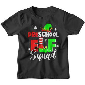 Preschool Squad Preschool Teacher Christmas Youth T-shirt - Seseable