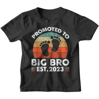 Promoted To Big Bro Funny Im Going To Be A Big Brother 2023 Youth T-shirt - Thegiftio UK