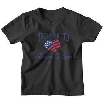 Proud Army Mom V2 Youth T-shirt - Monsterry