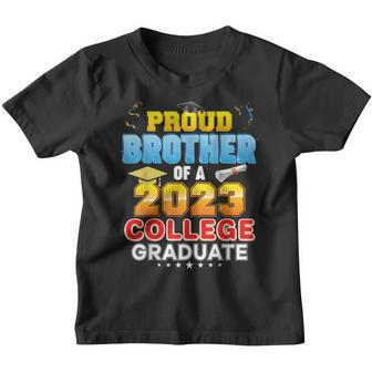 Proud Brother Of A 2023 College Graduate Last Day School Youth T-shirt | Mazezy AU