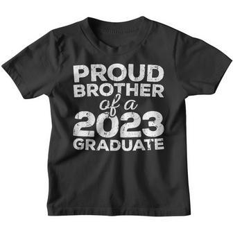 Proud Brother Of A 2023 Graduate Class Graduation Youth T-shirt - Thegiftio UK