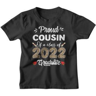 Proud Cousin Of A Class Of 2022 Graduate Graduation Men V2 Youth T-shirt - Thegiftio UK