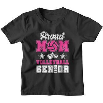Proud Mom Of A Volleyball Senior 2021 Youth T-shirt - Thegiftio UK