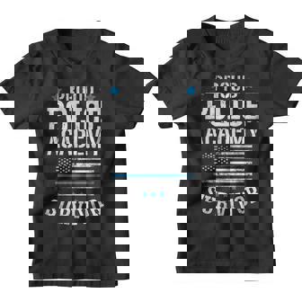 Proud Police Academy Survivor T Funny Graduation Gift Youth T-shirt - Seseable