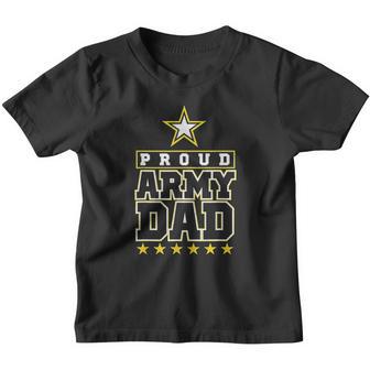 Proud Us Army Dad Youth T-shirt - Thegiftio UK