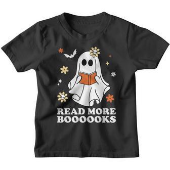 Read More Boooooks Cute Ghost Halloween Men Women Kids Youth T-shirt - Thegiftio UK