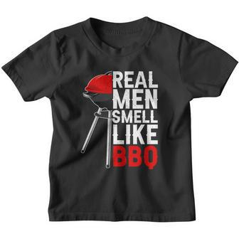 Real Men Smell Like Bbq V3 Youth T-shirt - Monsterry