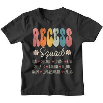 Recess Squad Appreciation Week Back To School Youth T-shirt - Thegiftio UK