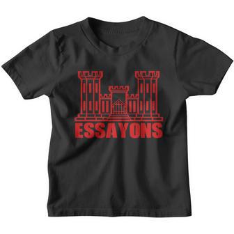 Red Castle Essayons Combat Engineer T-Shirt Youth T-shirt - Thegiftio UK