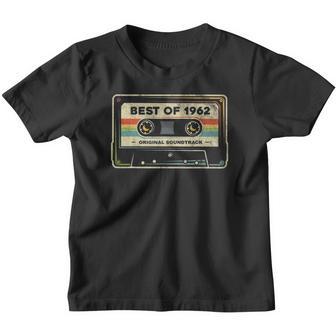 Retro Best Of 1962 Mixtape Vintage 59Th Birthday Cassette Youth T-shirt - Thegiftio UK
