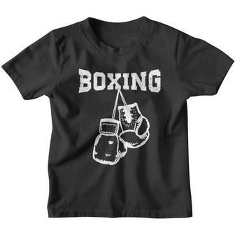 Retro Boxing Gloves Boxing V2 Youth T-shirt - Thegiftio UK
