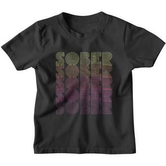 Retro Vintage Sobriety Sober Youth T-shirt - Thegiftio UK