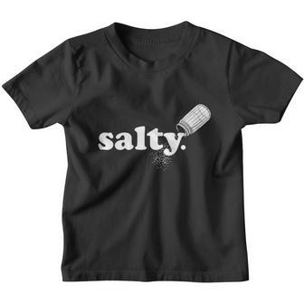 Salty Ironic Sarcastic Cool Funny Hoodie Gamer Chef Gamer Pullover Youth T-shirt - Monsterry UK