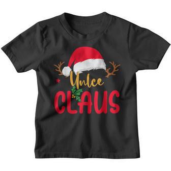 Santa Hat Christmas Costume Family Matching Unlce Claus Youth T-shirt - Thegiftio UK